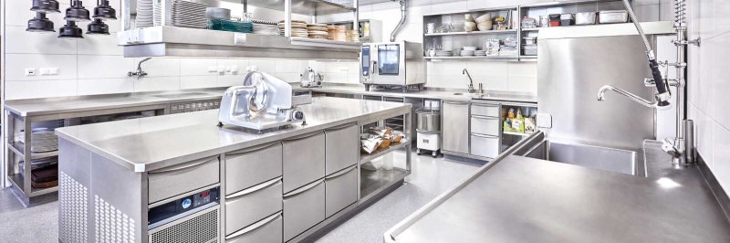 Großküche in Edelstahl made by METAGRO